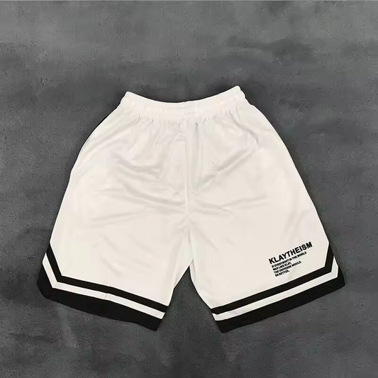 Mesh Shorts for Men Sports Quick Dry Home Printed Luxury Hot Deals Pack Man Short Pants 90s Y2k Cortos Korean Style Streetwear